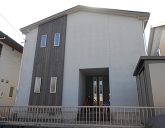 愛知県常滑市I様_外壁屋根塗装工事_施工前外観画像