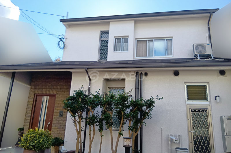 外観全景2（外壁塗装、屋根板金カバー）